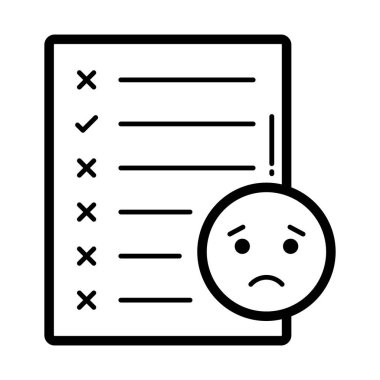 Kolayca değiştirebilen ya da düzenleyebilen Yarı Glyph vektör simgesi hatası