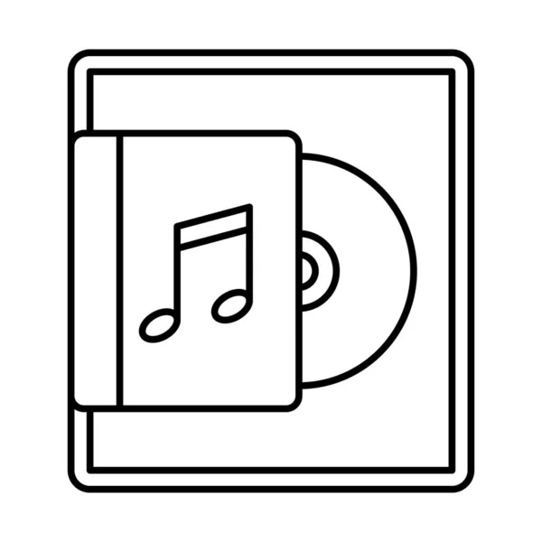 Acoustic Line Vector Icon Which Can Easily Modify Edit — Stock Vector