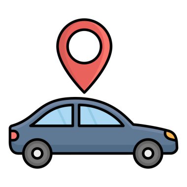 Seyahat pimi izole edilmiş vektör simgesi kolayca değiştirilebilir ya da düzenlenebilir