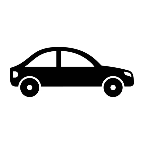 Viajar Coche Icono Vectorial Aislado Que Puede Modificar Editar Fácilmente — Vector de stock