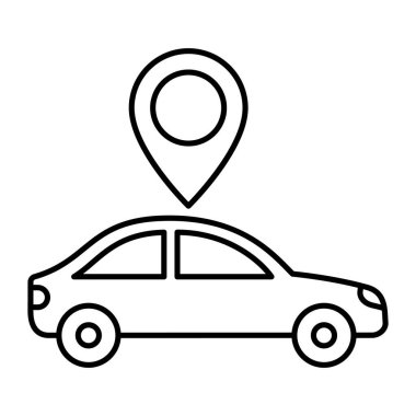 Seyahat pimi izole edilmiş vektör simgesi kolayca değiştirilebilir ya da düzenlenebilir