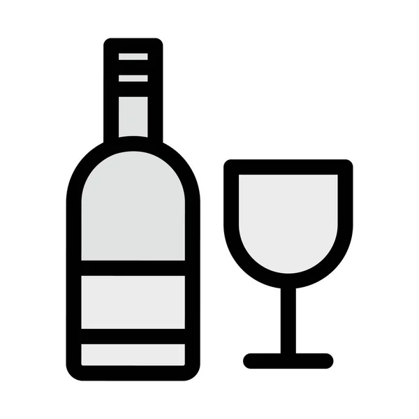 アルコール分離ベクトルアイコンを簡単に変更または編集することができます — ストックベクタ