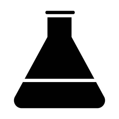 Kimyasal şişe izole edilmiş vektör simgesi kolayca değiştirilebilir ya da düzenlenebilir
