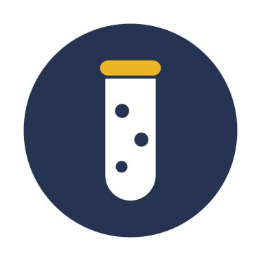 Kimyasal şişe izole edilmiş vektör simgesi kolayca değiştirilebilir ya da düzenlenebilir