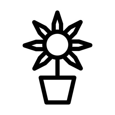 Kolayca değiştirilebilen veya düzenlenebilen kenevir izole edilmiş Vektör simgesi