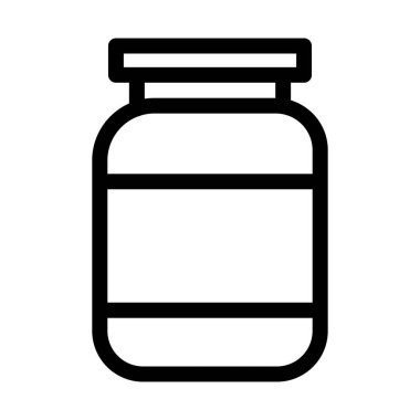 Kolayca değiştirilebilir ya da düzenlenebilir antibiyotik izole edilmiş Vektör simgesi