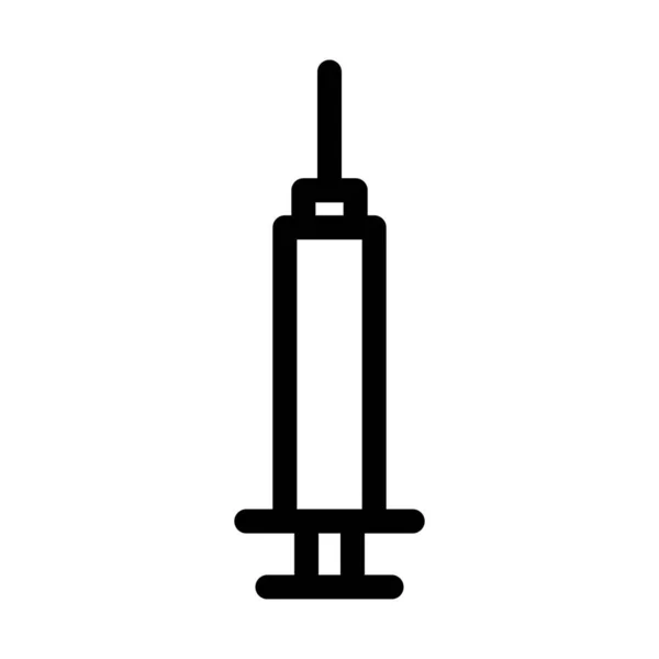 Injection Une Icône Vectorielle Isolée Qui Peut Être Facilement Modifiée — Image vectorielle