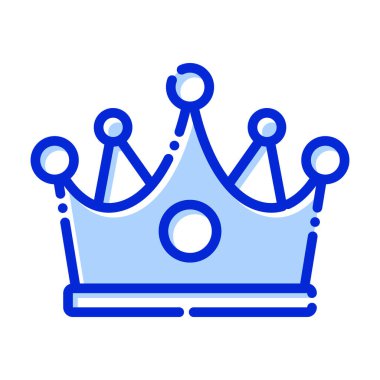 Kral, taç, oyun, mücevher Rengi ve arka plan vektör simgesi kolayca değiştirilebilir ya da düzenlenebilir