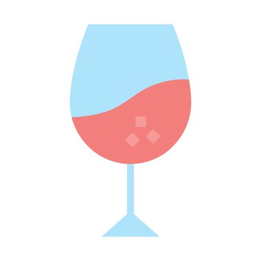 İç, meyve suyu, soğuk içecek, arka plan vektör simgesi olan cam rengi kolayca düzenleyebilir ya da değiştirebilir