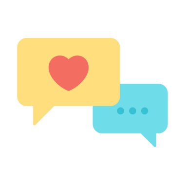 Sohbet, mesaj, harika, arka plan vektör simgesi ile e- posta Rengi Kolayca düzenleyebilen veya düzenleyebilen