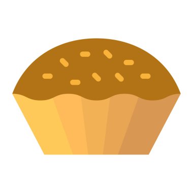 Kek, kek, çöl, tatlı renk arka plan vektör simgesi ile kolayca düzenleyebilirsiniz