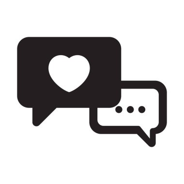 Sohbet, mesaj, harika, arka plan vektör simgesi ile e- posta Rengi Kolayca düzenleyebilen veya düzenleyebilen