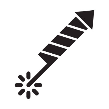 Krakerler, havai fişekler, kutlamalar, arka plan vektör simgesi ile diwali Rengi kolayca düzenlenebilir ya da düzenlenebilir