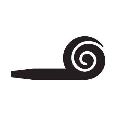 Islık, doğum günü, parti, dekorasyon Arkaplan vektör simgesi ile kolayca düzenleyebileceğiniz veya değiştirebileceğiniz renk