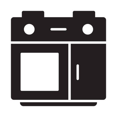 Kullan, fırın, mutfak, fırın rengi ve arka plan vektör simgesi kolayca düzenlenebilir.