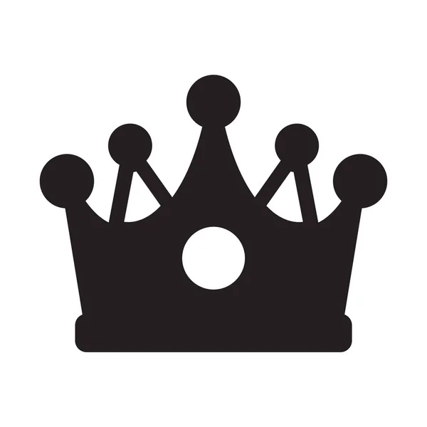 König Krone Spiel Juwel Farbe Mit Hintergrundvektorsymbol Das Leicht Geändert — Stockvektor