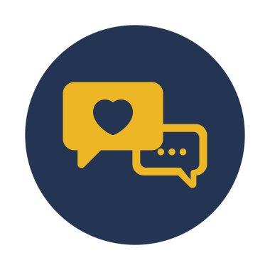 Sohbet, mesaj, harika, arka plan vektör simgesi ile e- posta Rengi Kolayca düzenleyebilen veya düzenleyebilen