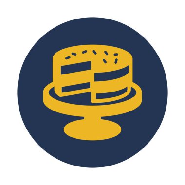   Kek, doğum günü, parti, kutlama Arkaplan vektör simgesi ile kolayca düzenleyebilirsiniz ya da düzenleyebilirsiniz