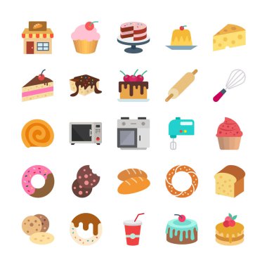 Parti ve Kutlama İzole Vektör simgeleri herhangi bir şekil ve stilde kolayca değiştirilebilir veya düzenlenebilir