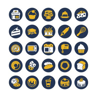 Parti ve Kutlama İzole Vektör simgeleri herhangi bir şekil ve stilde kolayca değiştirilebilir veya düzenlenebilir