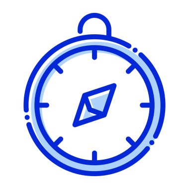 Pusula, yön, navigasyon, konum tamamen düzenlenebilir vektör simgesi