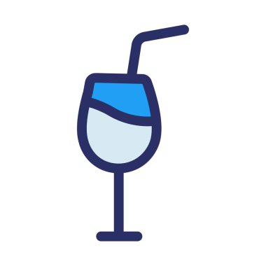 Kolayca düzenleyebilen ve düzenleyebilen limonata izole edilmiş vektör simgesi