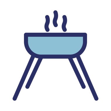 Yemek pişirme İzole Vektör simgesi Kolayca değiştirilebilir veya düzenlenebilir