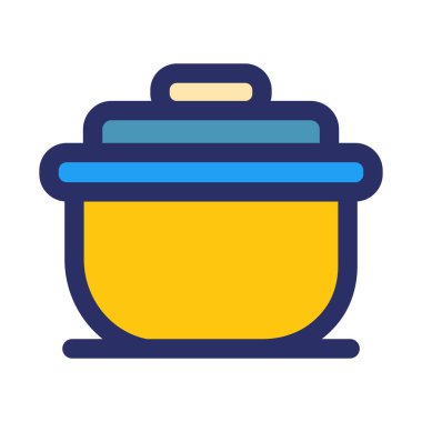 Yemek pişirme İzole Vektör simgesi Kolayca değiştirilebilir veya düzenlenebilir