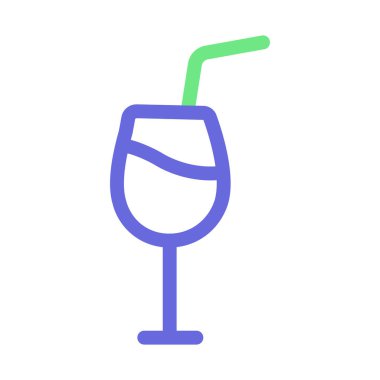 Kolayca düzenleyebilen ve düzenleyebilen limonata izole edilmiş vektör simgesi