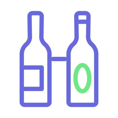 Ketçap şişesi izole edilmiş Vektör simgesi kolayca değiştirilebilir ya da düzenlenebilir