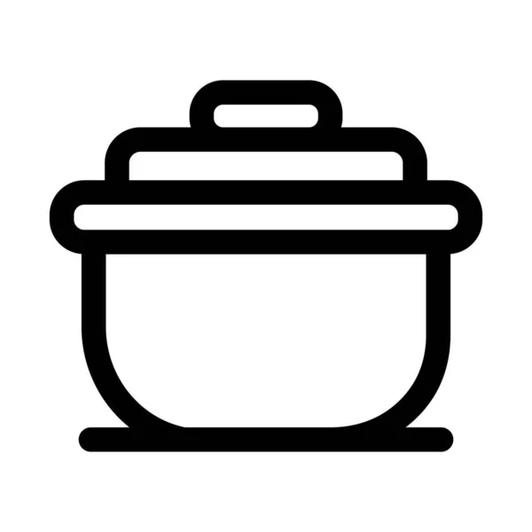烹调食物分离向量图标 可方便地修改或编辑 — 图库矢量图片
