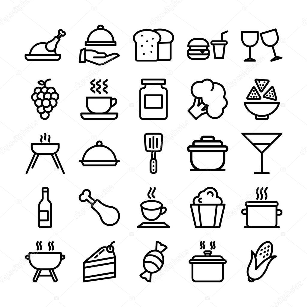 Food Isolated Vector icon which can easily modify or edit 