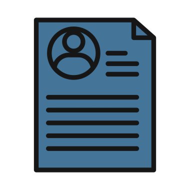 Satıra devam et izole vektör simgesi kolayca değiştirilebilir ve düzenlenebilir