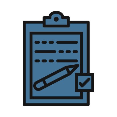 rapor, grafik çizgisi izole vektör simgesi kolayca değiştirilebilir ve düzenlenebilir