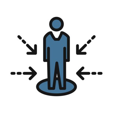 Fırsatlar satırı izole vektör simgesi kolayca değiştirilebilir ve düzenlenebilir