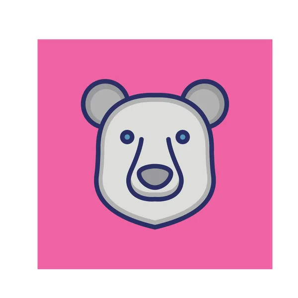 Izolowana Ikona Wektora Niedźwiedzia Którą Można Łatwo Modyfikować Lub Edytować — Wektor stockowy