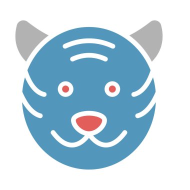 Kolayca değiştirilebilen ya da düzenlenebilen Kedi İzole Vektör simgesi