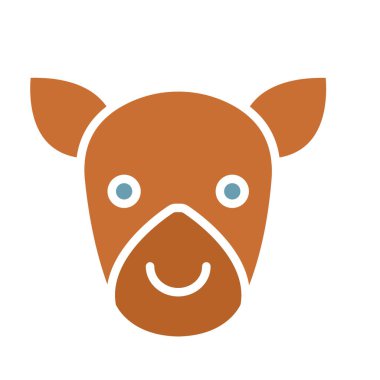 Kolayca değiştirilebilen ya da düzenlenebilen baldır izole edilmiş Vektör simgesi