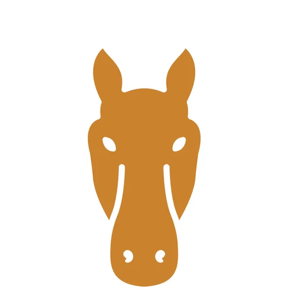 Donkey Isolated Vector Icon Can Easily Modified Edited — Stock Vector