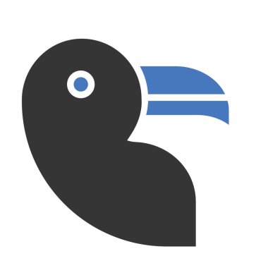 Kolayca değiştirilebilen ya da düzenlenebilen Ördek İzole Vektör simgesi