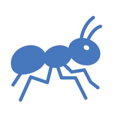Ant Isolated Vector icon that can be easily modified or edited clipart