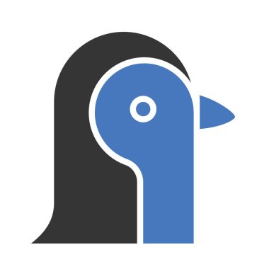 Kartal İzole Vektör simgesi Kolayca değiştirilebilir veya düzenlenebilir