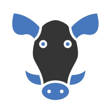 Kolayca değiştirilebilen veya düzenlenebilen Öküz İzole Vektör simgesi