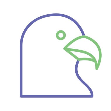 Kolayca değiştirilebilen ya da düzenlenebilen izole edilmiş vektör simgesi