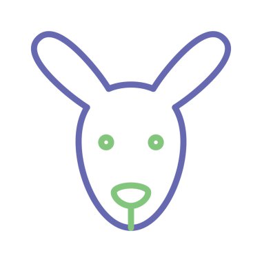 Kolayca değiştirilebilen ya da düzenlenebilen izole edilmiş Vektör simgesini göster