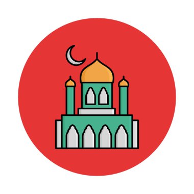 Kolayca değiştirilebilen ya da düzenlenebilen izole edilmiş bir Vektör simgesi