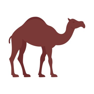 Körfez devesi izole edilmiş vektör simgesi kolayca değiştirilebilir ya da düzenlenebilir