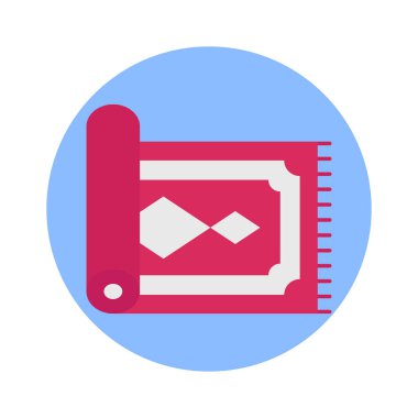 Kolayca değiştirilebilen ya da düzenlenebilen izole edilmiş vektör simgesi