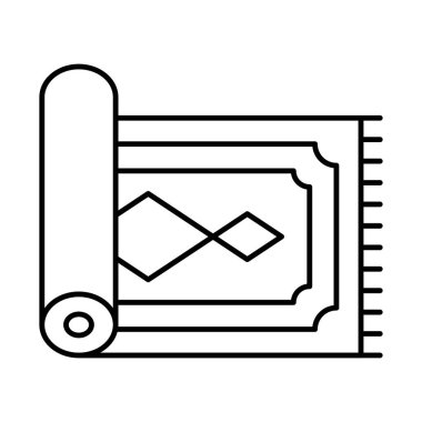 Kolayca değiştirilebilen ya da düzenlenebilen izole edilmiş vektör simgesi