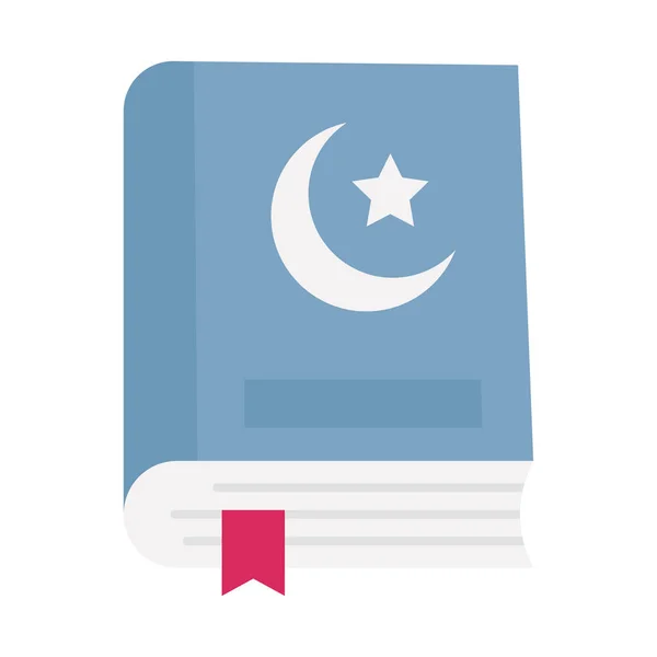 Holy Quran Isolated Vector Icon Can Easily Modified Edited — Stock Vector